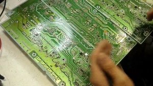 Ремонт плазменого телевизора panasonic tx-pr50xt50 - ремонт Z-платы