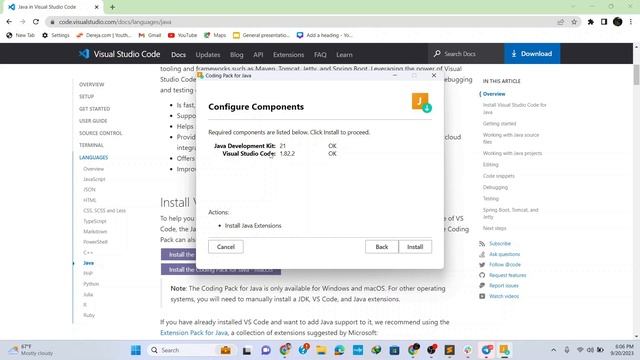 How to Install & Run Java in Visual Studio Code {2023} смотреть онлайн