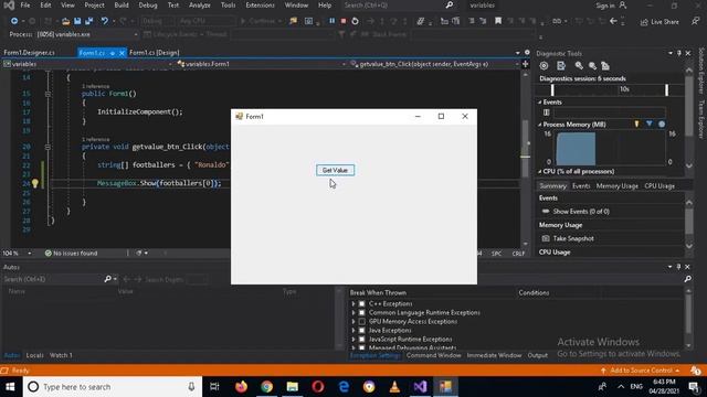 How To Create Arrays In C# | C# Array Tutorial | C# Tutorial For Beginners | C Sharp Tutorial | 202