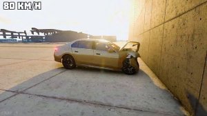 BMW i7 vs Wall ? 200 KM/H both cars ? BeamNG.Drive CRASH test