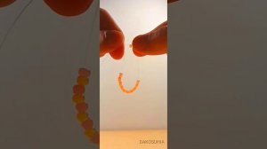 Туториал на милые, простые и красивые колечки из бисера для начинающих ♡