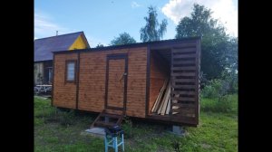 Часть 23. Забил на дом, построил себе времянку.