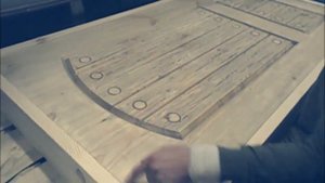 #Двери Уличная дверь, фальшфиленка, имитация старого дерева на ЧПУ