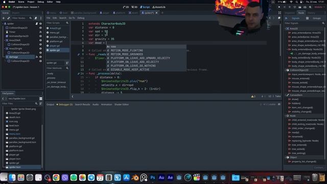 Курс Godot Engine уроки номер 10 как создать 2 D игру игра с нуля #godot уроки