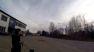 Rickys Honda Nx650 Dominator scrambler first testride