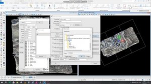 Обработка облака точек лидара DJI l1 Модуль TerraScan MicroStation