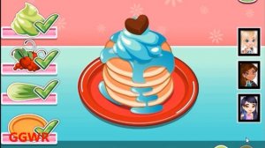 Girls Eat Pancake game walkthrough review