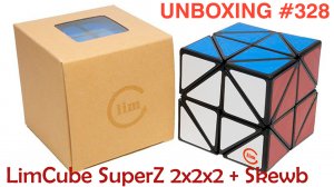 Unboxing №328 f/s LimCube SuperZ 2x2x2 + Skewb. Обзор