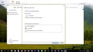 полная резервная копия Windows 10
