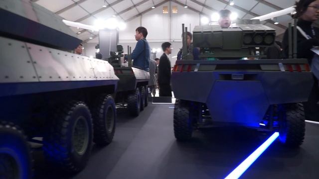 Hanwha Aerospace South Korea Highlights at ADEX 2023 Next Gen UCV L & Arion SMET robotic vehicles смотреть онлайн