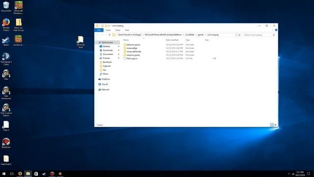 How To Install Addons (Behavior Packs) On Minecraft Windows 10 Edition! смотреть онлайн