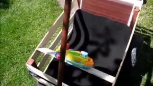 Детская самодельная тележка (Children's homemade trolley)