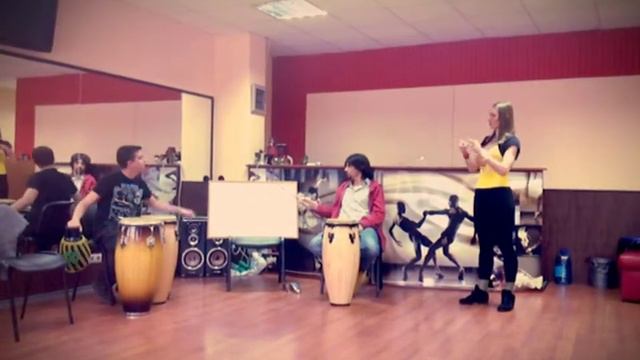 Мастер-класс ритмики и перкуссии, Афро-румба смотреть онлайн