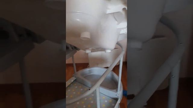 Детский пеленальный столик с ванночкой. смотреть онлайн