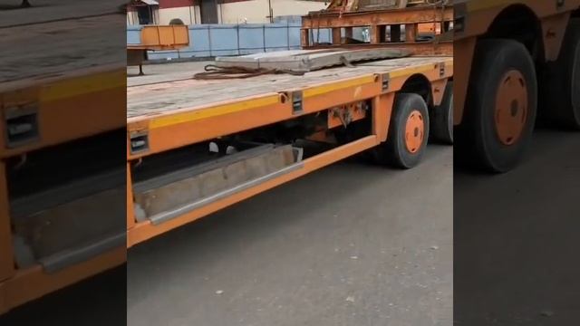 Раздвигаем прицеп на 33 метра.