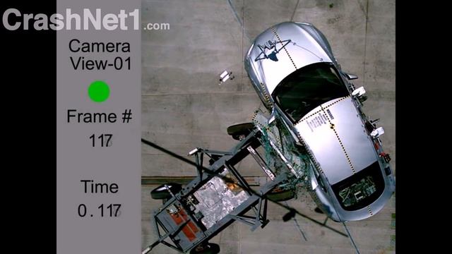 2013 Tesla Model S | Side Crash Test by NHTSA смотреть онлайн