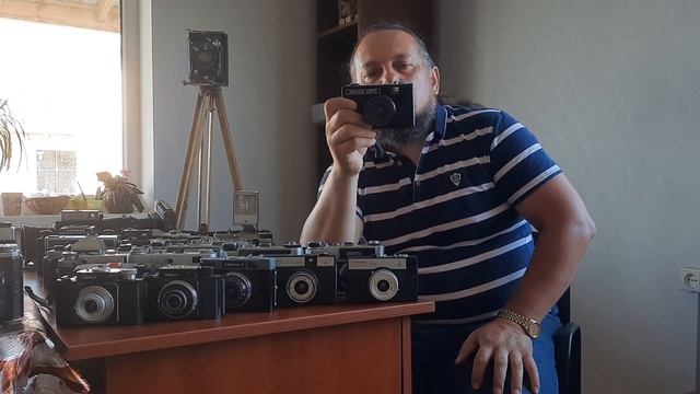 #коллекцияфотоаппаратов# Предлагаю вашему вниманию свою коллекцию рэтрофотоаппаратов. смотреть онлайн