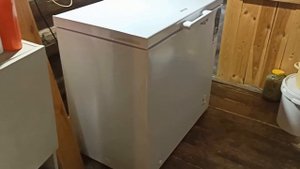 Морозильный ларь " Gorenje" в работе. К снегопадам готов.