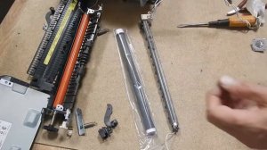 Замена термоплёнки на HP LaserJet 1010