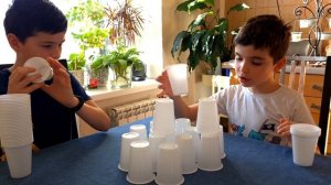 Челлендж со стаканчиками Tima Live