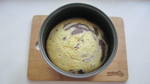 Торт Зебра со сгущенкой
