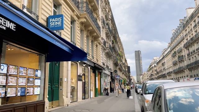 Paris Walking Tour 4K | A Walk In Montparnasse Paris | Paris 4K | A Walk In Paris