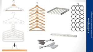 Как организовать гардеробную. Какие вешалки для одежды выбрать?