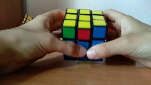 Ускорение сборки кубика Рубика #2 : углы жёлтой стороны