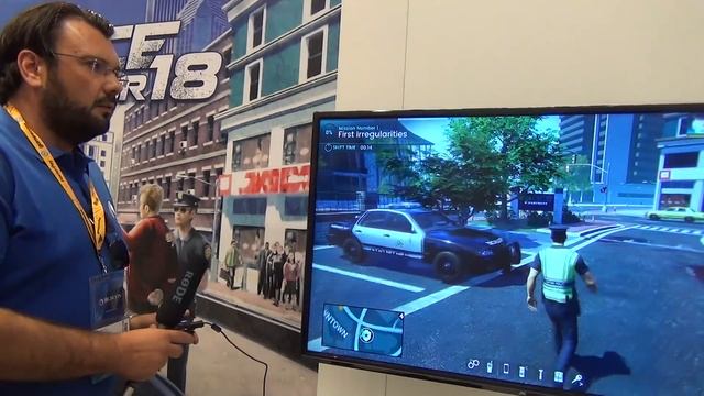 Police Simulator 18 Gameplay Vorstellung ► Gamescom 2017 смотреть онлайн