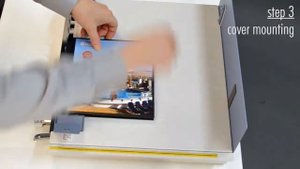 Как изготовить фотокнигу на скобу на Fastbind Express Mini