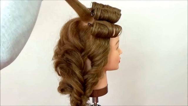 Вечерняя прическа Mishel в стиле " Романтик"выпуск№11 Наталия Симкив смотреть онлайн