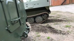 Вездеход МСГ-46 на базе ГТМУ с подвесным направляющим колесом