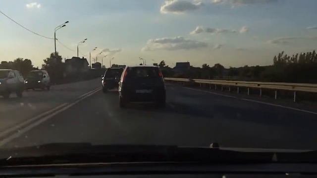 городской округ Домодедово (деревня Ляхово) - Москва (Текстильщики) 08/08/2012 (timelapse 4x)