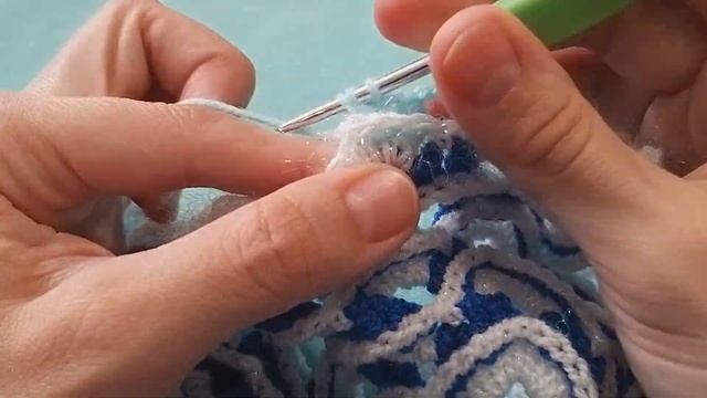 Очень красивая прямоугольная наволочка крючком. Вязание крючком 2020.
