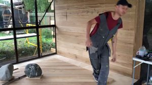 Самая дорогая беседка из дуба