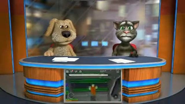 Talking Tom and Ben news (The Roblox problem) смотреть онлайн