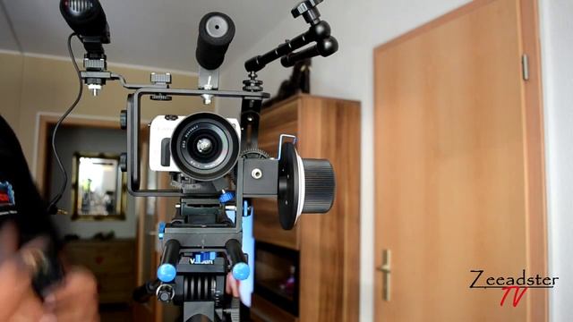 Cheap video camera Canon EOS M custom Rig смотреть онлайн