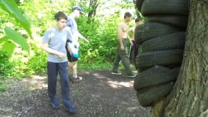 Удар "Маваши Гери " не голенью и не взъёмом , а подушечкой стопы.