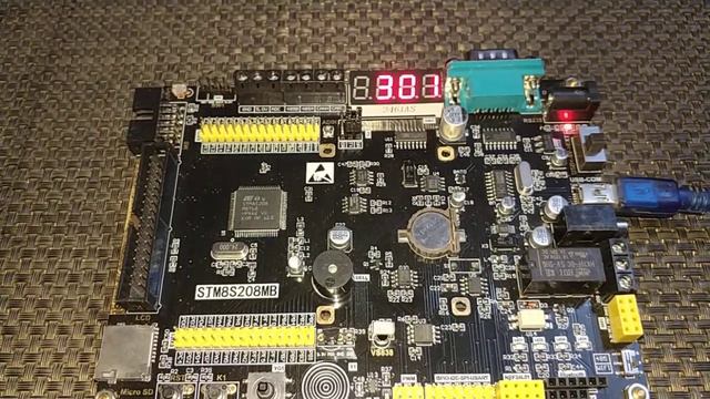 TM1650 Seven Segment Display + Keypad Driver Demo смотреть онлайн