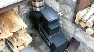 =КUZMINKA 2= (7 часть - "ТЕСТ") Варочная ракетная печь (ROСKET STOVE)