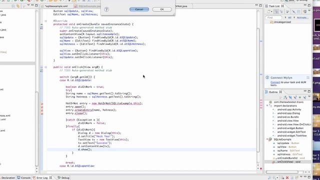 Android Application Development Tutorial - 118 - How to Create a Dialog смотреть онлайн