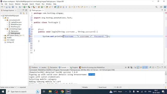 TestNG #6 TestNG annotations covered @Parameters, @Optional and @DataProvider in details смотреть онлайн