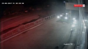 В Юрюзани молодежь разбила фонари около одного из магазинов