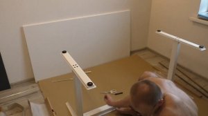 Собираю стол с регулируемой высотой  IKEA TROTTEN