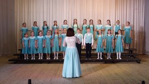 Младший  хор "Славия" А. Гречанинов "Тень-Тень"