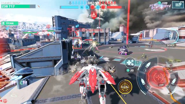 Revenant мой новый имба робот!!! игра War Robots смотреть онлайн