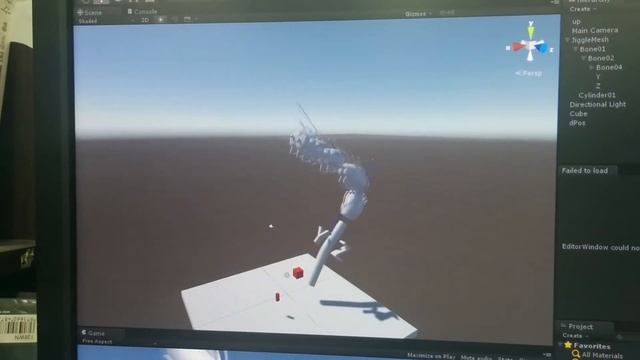 Unity3D Jiggle bone test 3 смотреть онлайн