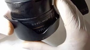 Восстановить резинку на объективе