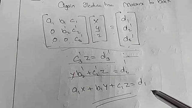 Gauss elimination method смотреть онлайн