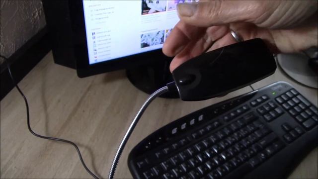 Лампа светодиодная с USB портом для компьютера.  Алиэкспресс